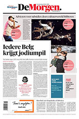 DeMorgen voorpagina